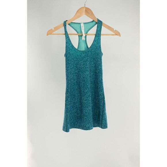 Lululemon Cool Racerback Foli Manifesto  Bali Breeze Tofino Teal | 4 - Picture 3 of 8